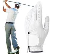 Gants de golf pour homme main gauche - de joueur respirant pour main gauche | Poignée de protection ergonomique rembourrée pour la conduite, l'équitation, le cyclisme, la pêche, le tennis, la