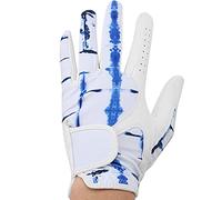 Gants de golf professionnels pour hommes, gants de golf en peau de mouton pour hommes, conception respirante et ventilée avec tissu extensible, paume antidérapante et résistante à (vingt-quatre#)