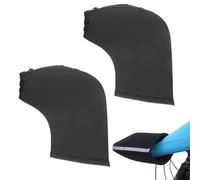 Gants de guidon - 31 x 26 cm - Moufles de guidon imperméables et durables | Néoprène de transport par temps froid avec protection sportive, poignées de moto chauffantes pour course tourisme aventure