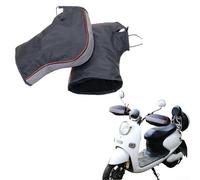 Gants de guidon de moto imperméables et coupe-vent avec doublure en polaire et cordon de serrage facile pour un ajustement sûr sur les motos