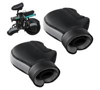 Gants de guidon de moto - Moufles coupe-vent pour guidon de vélo - Manchons chauds pour femmes et hommes pour adultes, cyclistes, instructeurs, motards, scooters d'hiver, tricycles