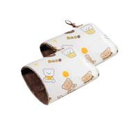 Gants De Guidon De Moto - Poignées Imperméables - Thermique pour Guidon,Convient pour Une Utilisation par Climat Froid Et Pendant La Saison d'hiver pour Cyclisme Moto Scooter Et Bi