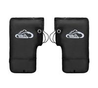 Gants de guidon de moto pour temps froid, gants coupe-vent pour vélo électrique, protège-mains, 2 housses chaudes pour poignées de guidon, gants d'hiver thermiques pour cyclisme