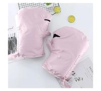 Gants De Guidon Hiver 1 Paire Moto Scooter Hiver Coupe-Vent vélo épaissi Chaud protéger imperméable à la Pluie épais poignée Guidon Garde Couverture Gant(Ribbon Handle Cover1)