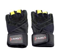 Gants de gym RST01 Noir/Jaune HMS RST01 Noir/Jaune Taille S Gants de gym HMS