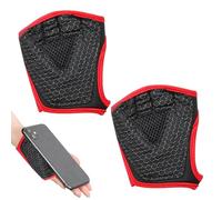 Gants de gymnastique pour femme - Gants de cyclisme pour femme | Moufles respirantes demi-doigts pour apprendre à maîtriser les poids - Accessoires d'entraînement - Protection complète de la paume