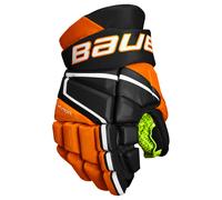 Gants de hockey Bauer Vapor 3X Black/Orange Junior 11 pouces