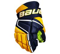 Gants de hockey Bauer Vapor 3X Navy/Gold Junior 10 pouces
