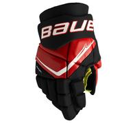 Gants de hockey Bauer Vapor FLY40 Black/Red Junior 10 pouces