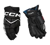 Gants de hockey CCM JetSpeed FT8 Pro Black/White Senior 15 pouces