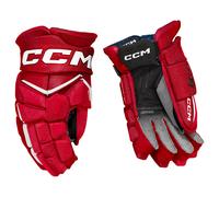 Gants de hockey CCM JetSpeed FT8 Red/White Senior 13 pouces