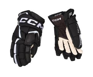 Gants de hockey CCM JetSpeed FTWomen Black/White Senior 14 pouces