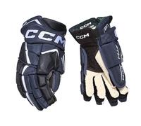 Gants de hockey CCM JetSpeed FTWomen Navy/White Senior 13 pouces