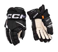 Gants de hockey CCM Tacks XF PRO Black/White Senior 15 pouces