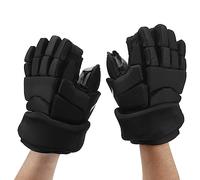 Gants de Hockey sur Glace, Gants de Protection des Doigts Pliables Portables pour Hockey sur Glace Floorball Roller Hockey (8 Pouces)