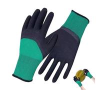 Gants De Jardin Anti-épines - Paume Enduite De Latex Résistant Aux Perforations, Équipement De Protection Imperméable Pour Le Travail Dans La Cour, Outils De Désherbage Respirants, Accessoire D'élagag