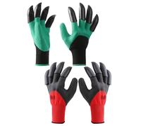 Gants de Jardin avec Griffes,Gants de Génie de Jardin avec Griffes,Gants Jardinage Griffe,Gants de Jardin Imperméables,Qualité Supérieure Gants de Travail avec 8 Griffes,Gants pour Creuser et Planter