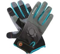 Gardena Gant de Travail T.8/M Gants pour travaux avec appareils, adhérence optimale, Coussinets Anti-Chocs, Tissu en Maille, Design « Mobile Touch » pour Utilisation de Smartphone (11520-20)