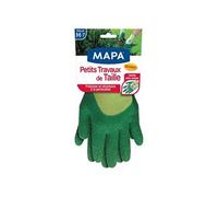 MAPA - Petits Travaux de Taille - Gants de Jardinage support Textile souple et enduction Latex - Ultra Flexibles et Résistants à la perforation - 1 paire - Taille M