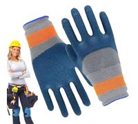 Gants de jardinage - Caoutchouc+Nylon 3,54-3,94 pouces | Gants de jardinage, outils imperméables résistants aux perforations et aux épines | Protection intérieure/extérieure Travaillant Femmes Hommes
