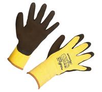 Kerbl PowerGrab 297283 Gants d'hiver thermiques Jaune Taille 9