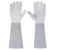 Gants de jardinage en cuir avec poignets étendus pour travaux lourds et conditions humides Gants de travail robustes pour une utilisation en extérieur
