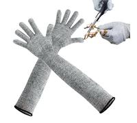 Gants de jardinage long, épine à l'épreuve des femmes roses gants, 17,72 pouces respirants et confortables, de travail de protection pour hommes, jardiniers, tirage, coupe, nettoyage, aménagement
