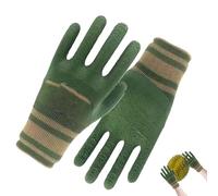 Gants de jardinage pour femme | Gants de jardin pour le travail - Accessoires d'outils en caoutchouc, imperméables et résistants aux épines pour désherber, creuser, râper, élaguer