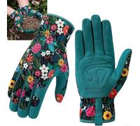 Gants de jardinage pratiques en polyester avec couche anti-coups et forme ergonomique pour une performance constante dans l'entretien du jardin et les projets de cour