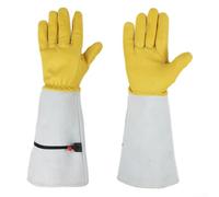 Gants de jardinage résistants aux épines avec longueur étendue pour plus de sécurité, ajustement confortable pour tous les utilisateurs (L)