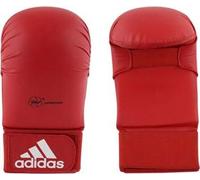 gants de karaté adidas WKF sans pouce Rouge-M