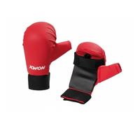 Gants de Karaté avec boucles aux pouces Kwon Rouge XL