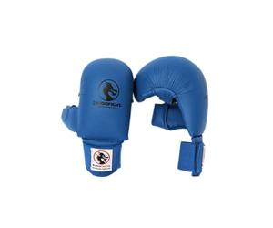 Gants de karaté homologués FFK Bleus S