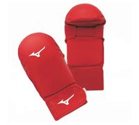 Gants de Karaté sans pouce Mizuno Rouge L
