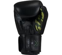 Gants de Kick-boxing en cuir Super Pro No Mercy Vert 10 oz