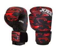 Gants de Kick-boxing enfant Joyagear Camo V2 Rouge 14 oz