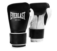 Everlast Powerlock OG Pro Fight 12oz Gants de Boxe (Noir/Blanc)