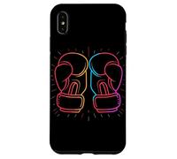 Gants de kickboxing Oldschool Line Art Coque pour iPhone XS Max
