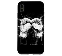 Gants de Kickboxing Sketch Kickboxer Coque pour iPhone XS Max