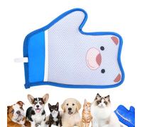 Gants de lavage pour chiens - Gant de toilettage pour chats | Gant de toilettage pour animaux de compagnie | À l'extérieur de l'évier statique grattoir pour nettoyer le bain D