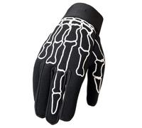 Gants de m canicien doigts squelettes Hot Leathers (noir, taille M)
