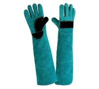 Gants de Manipulation d'animaux - Gants de Soins pour Animaux de Compagnie, Gants en Cuir Anti-Morsure | Gants de Dressage pour Chien, Gants de Manipulation d'animaux de Compagnie, équipement