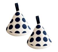 Gants De Manique - 4,73 X 4,73 X 3,55 Pouces, Mitaines Résistantes À La Chaleur, Coussinets En Silicone, Poignées De Pincement De Four Longue Durée | Gants De Cuisine Multifonctionnels Et Sûrs Pour Fr