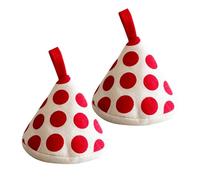 Gants De Manique - 4,73 X 4,73 X 3,55 Pouces, Mitaines Résistantes À La Chaleur, Coussinets En Silicone, Poignées De Pincement De Four Longue Durée | Gants De Cuisine Multifonctionnels Et Sûrs Pour Fr