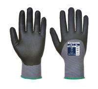 Gants de manutention anti-abrasion Portwest DERMIFLEX ULTRA Gris / Noir 8