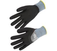 Gants de manutention en polyamide enduit 3/4 - Picots nitrile - T.7 - SINGER - NYMFIT0107