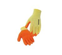 Gants de manutention Singer paume enduit latex jaune-orange Taille 10