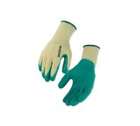 Gants de manutention Singer paume enduite latex crêpé vert - Taille 9