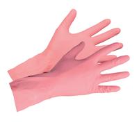 Gants de ménage Mapa Vital 115 roses taille 8, lot de 10 paires