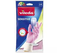 Gants De Ménage Vileda Sensibles L Gants Jetables